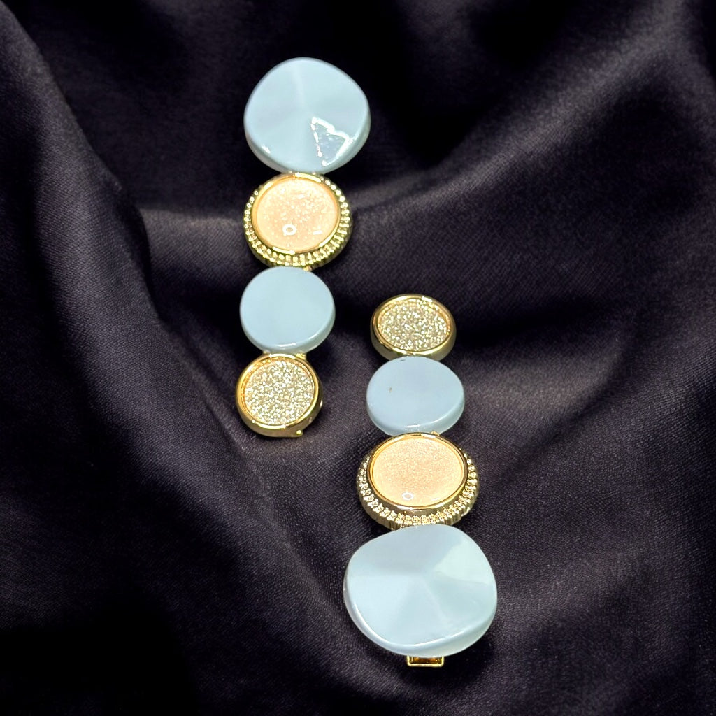 Celeste Stone Hair Pin ( Pair )