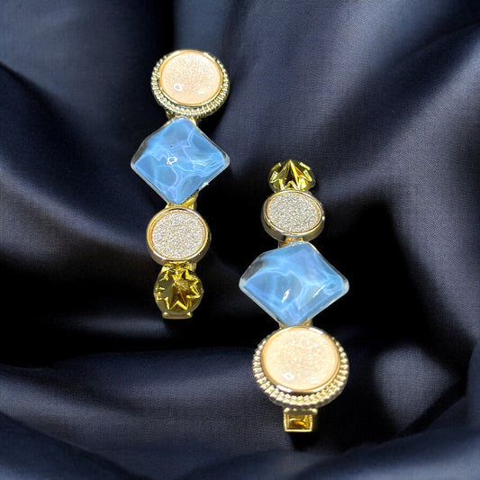 Lumi Stone Grip Hair Pin ( Pair )