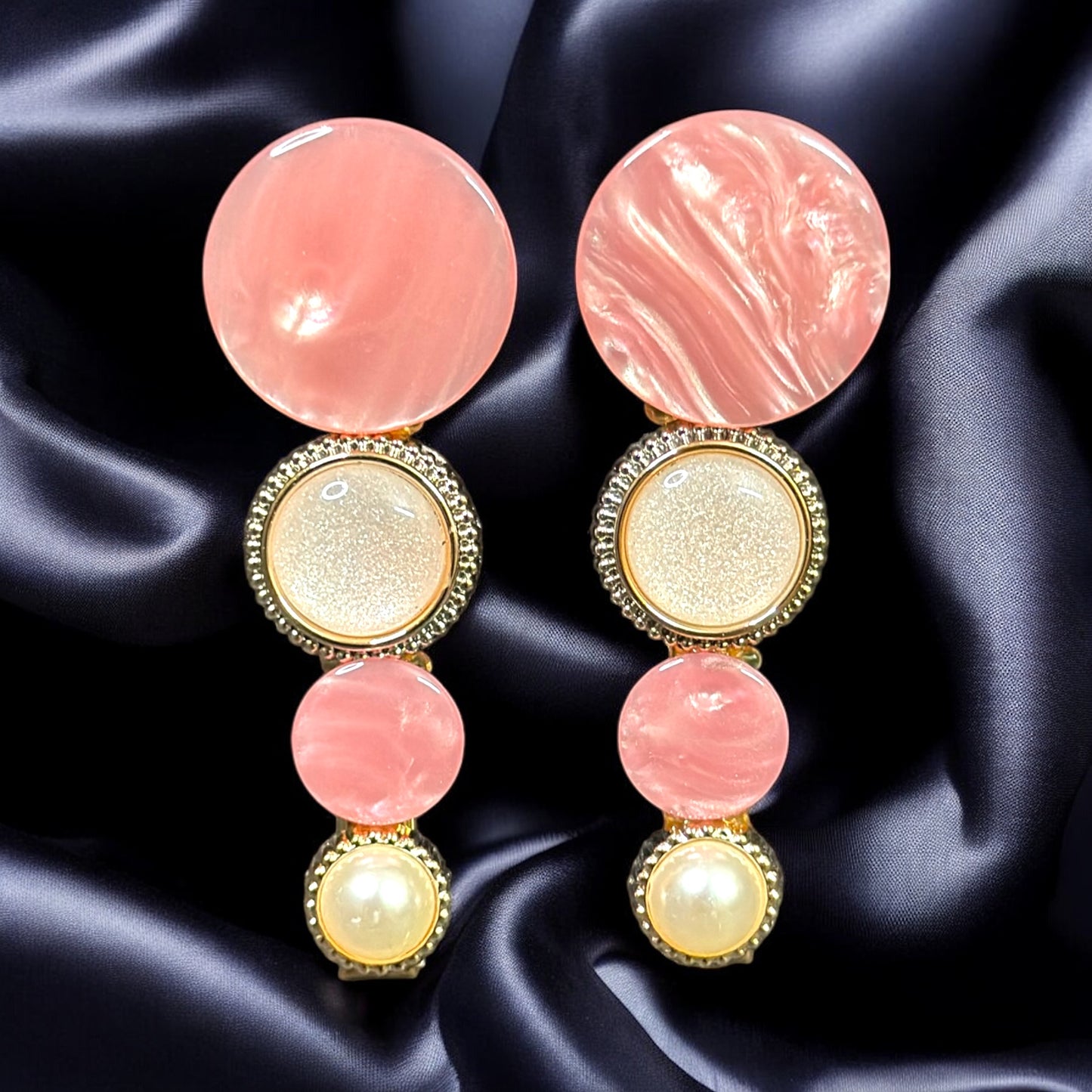 Celeste Rose Hair Pin ( Pair )