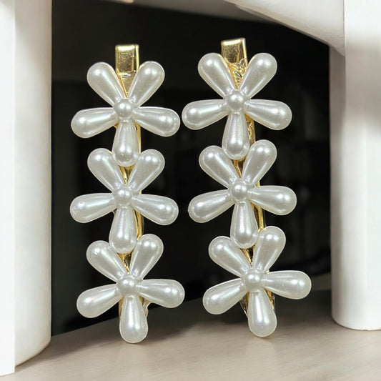 Petal Kiss Luxe Hair Pin ( Pair )