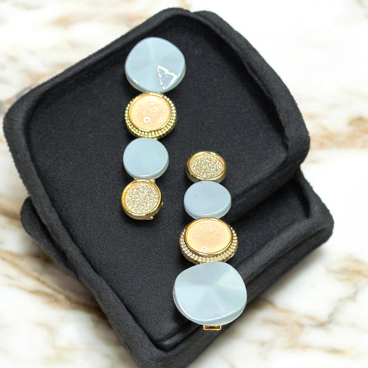 Celeste Stone Hair Pin ( Pair )