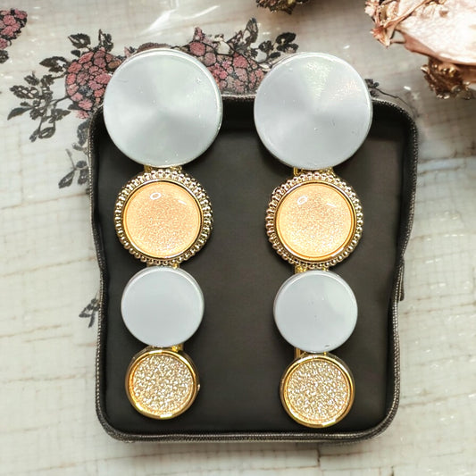 Celeste Stone Hair Pin ( Pair )