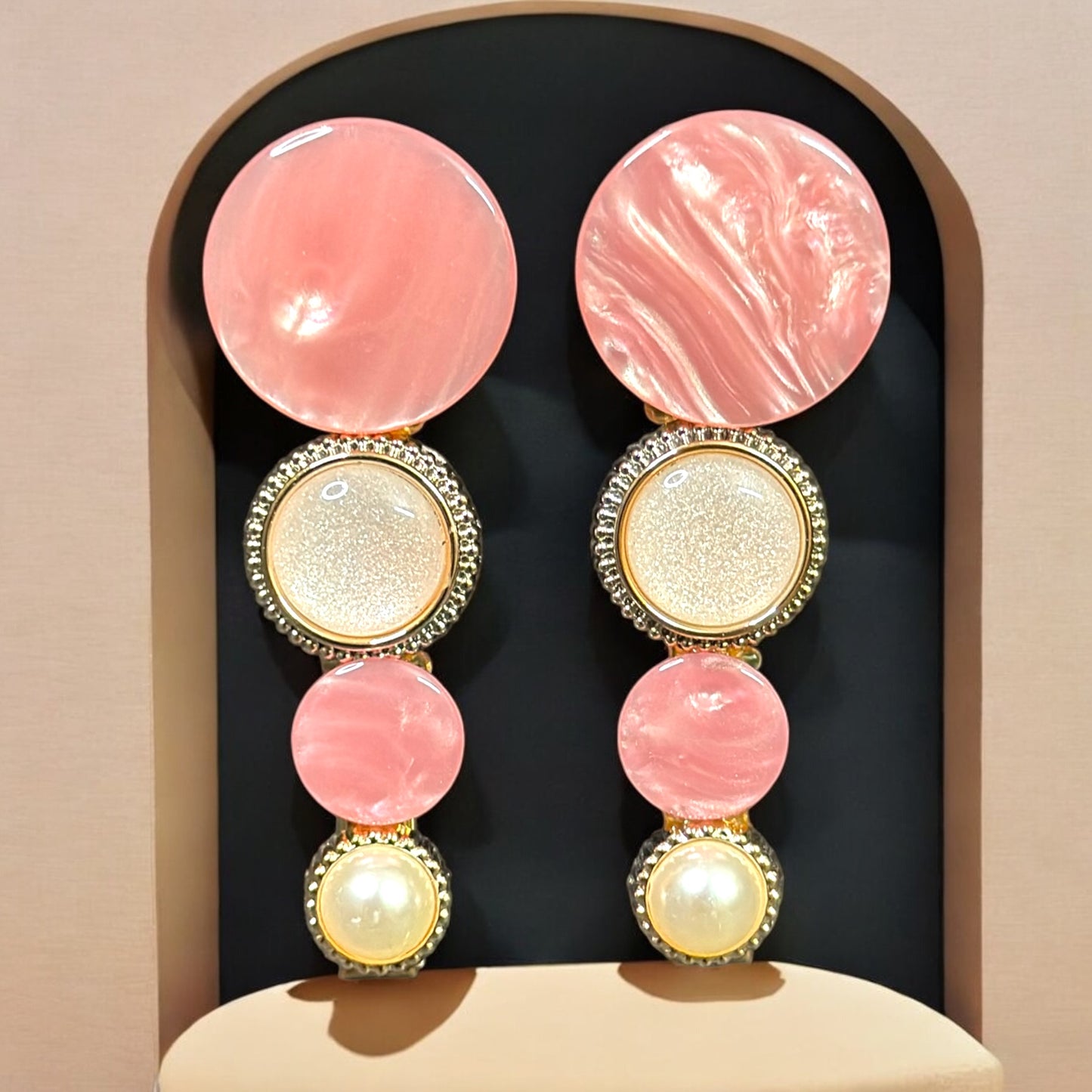Celeste Rose Hair Pin ( Pair )
