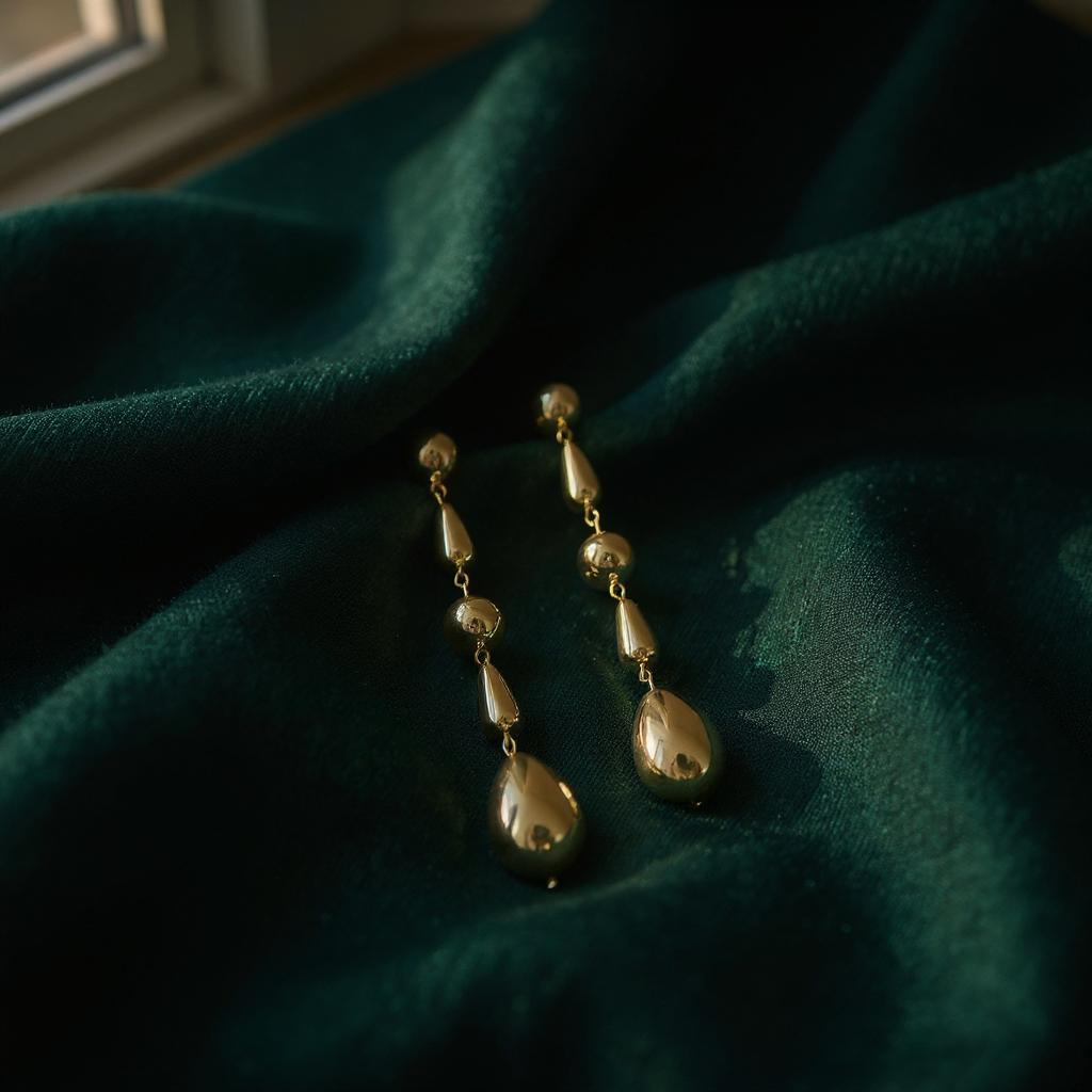 Regal Drops Anti-Tarnish Earrings