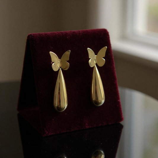 Butterdrop Anti-Tarnish Earrings