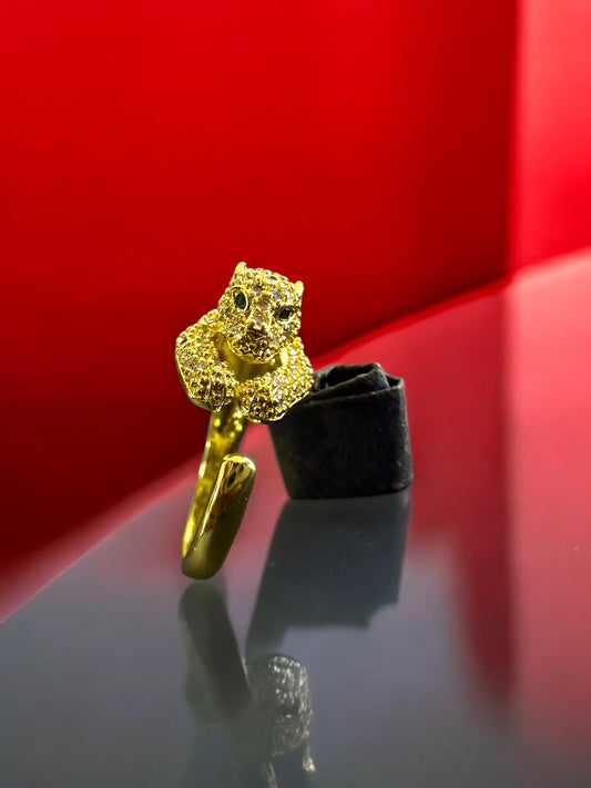 Golden Leo Ring