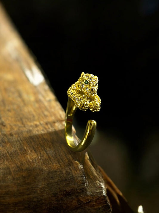 Golden Leo Ring