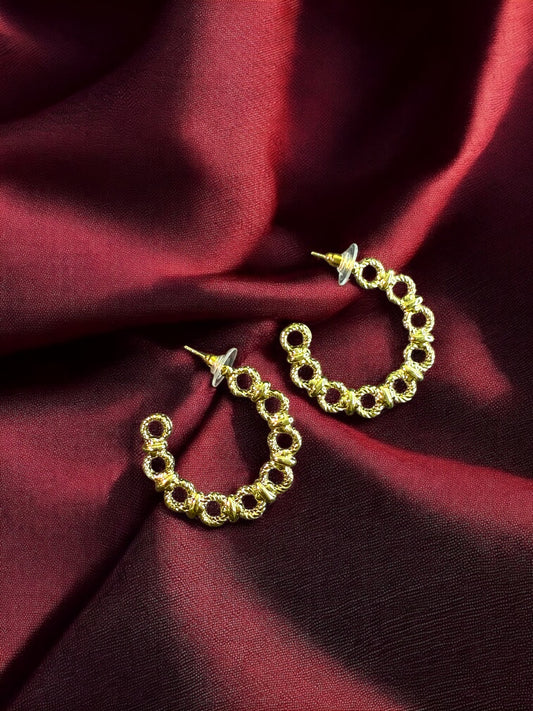 Golden Loop Statement Hoops