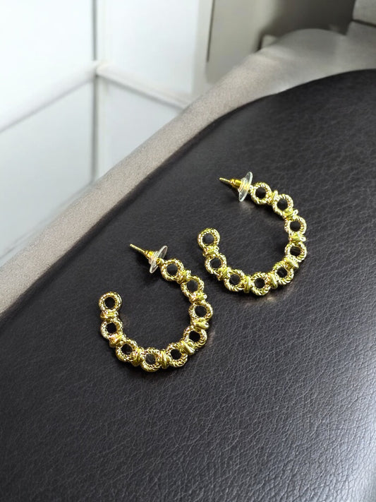 Golden Loop Statement Hoops
