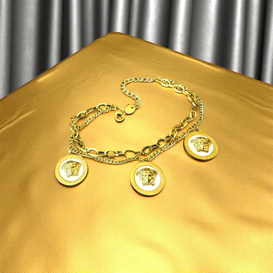 Lionheart Medallion Bracelet